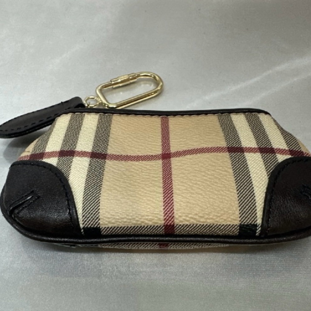 RARE!!! BURBERRY MEGA HOUSE CHECK KEY CLES - Picture 3 of 9